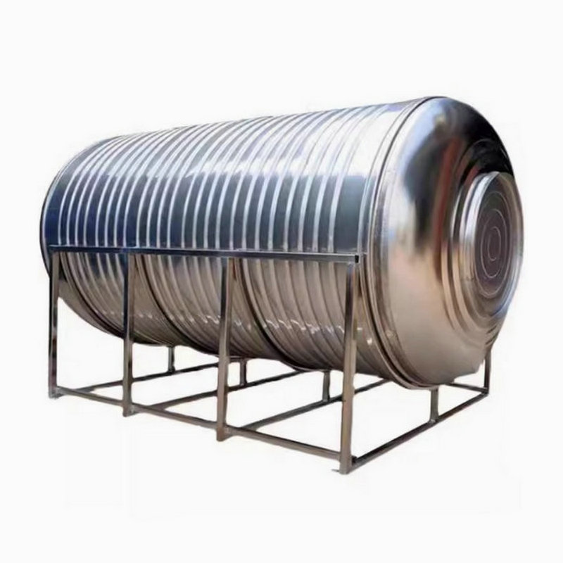  不锈钢圆形卧式保温水箱